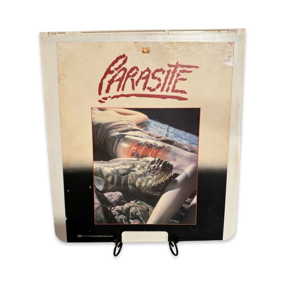 Vintage Parasite CED 1982 Horror Sci-Fi Classic Movie Demi Moore: Untested